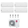 CONDIZIONATORE LG QUADRI SPLIT LIBERO SMART 7000+7000+7000+7000 BTU WIFI INVERTER MU4R25 A++