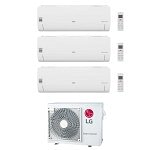 CONDIZIONATORE LG TRIAL SPLIT LIBERO SMART 7000+12000+18000 BTU WIFI INVERTER MU4R27 A++