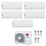 CONDIZIONATORE LG PENTA SPLIT LIBERO SMART 7000+7000+9000+12000+12000 BTU WIFI INVERTER MU5R30 A++