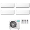 CONDIZIONATORE HISENSE QUADRI SPLIT UNI HB 9000+9000+9000+9000 BTU WIFI INVERTER 4AMW81U4RJC A++