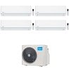 CONDIZIONATORE MIDEA QUADRI SPLIT EVOLUTION 9000+9000+9000+12000 BTU WIFI INVERTER M4OE-28HFN8-Q A++