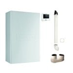 CALDAIA ARISTON CARES PREMIUM EXT 25 A CONDENSAZIONE CAMERA STAGNA 25 KW METANO/GPL DA ESTERNO 3301616 + KIT FUMI OMAGGIO