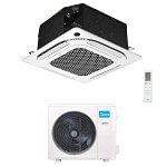 CONDIZIONATORE MIDEA CASSETTA 4 VIE COMPATTA BREEZELESS 12000 BTU MONOSPLIT INVERTER R32 MCA4U-12HRFNX(GA) A++