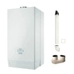 CALDAIA BERETTA MYNUTE BOILER X 25B 25 KW A CONDENSAZIONE METANO CON ACCUMULO DA 30L + KIT FUMI OMAGGIO