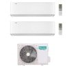 CONDIZIONATORE HISENSE DUAL SPLIT ENERGY PRO X 12000+12000 BTU WIFI INVERTER 3AMW72U4RJC A++
