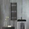 SCALDASALVIETTE TERMOARREDO ZEHNDER AURA NERO OPACO 150x50 PBN-150-050