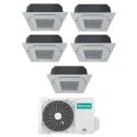 https:zetaidraulica.gumlet.io condizionatore hisense penta split cassetta a 4 vie 900090009000900012000 btu inverter 5amw125u4rta
