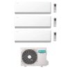 CONDIZIONATORE HISENSE TRIAL SPLIT UNI HB 9000+12000+12000 BTU WIFI INVERTER 4AMW81U4RJC A++