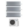 CONDIZIONATORE PANASONIC TRIAL SPLIT ETHEREA SILVER 7000+7000+12000 BTU WIFI INVERTER CU-4Z68TBE A++