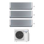 CONDIZIONATORE PANASONIC TRIAL SPLIT ETHEREA SILVER 7000+7000+9000 BTU WIFI INVERTER CU-4Z80TBE A++