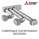 https:zetaidraulica.gumlet.io kit canalizzazione plenum coibentato 3 zone per condizionatore canalizzato mitsubishi 9000 btu