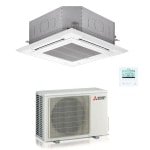 CONDIZIONATORE MITSUBISHI CASSETTA A 4 VIE 24000 BTU MONOSPLIT INVERTER PLA-M71EA2 A++