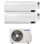 WINDFREE AVANT SAMSUNG CONDIZIONATORE DUAL SPLIT R32 12000+12000 BTU INVERTER WIFI AJ068TXJ3KG A++