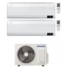 WINDFREE AVANT SAMSUNG CONDIZIONATORE DUAL SPLIT R32 12000+12000 BTU INVERTER WIFI AJ068TXJ3KG A++