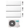 CONDIZIONATORE HISENSE TRIAL SPLIT UNI HB 7000+7000+9000 BTU WIFI INVERTER 3AMW62U4RJC A++