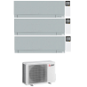 CONDIZIONATORE MITSUBISHI KIRIGAMINE ZEN SILVER TRIAL SPLIT MSZ-EF 7000+7000+9000 BTU WIFI INVERTER MXZ-4F80VF5 A++