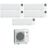 CONDIZIONATORE MITSUBISHI KIRIGAMINE ZEN BIANCO PENTA SPLIT 7000+9000+12000+15000+18000 BTU WIFI INVERTER MXZ-5F102VF3 A++