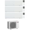 CONDIZIONATORE MITSUBISHI KIRIGAMINE ZEN BIANCO TRIAL SPLIT MSZ-EF 9000+18000+18000 BTU WIFI INVERTER MXZ-4F72VF4 A++