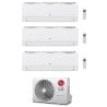 CONDIZIONATORE LG TRIAL SPLIT LIBERO SMART 9000+12000+18000 BTU WIFI INVERTER MU4R25 A++