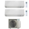 CONDIZIONATORE DAIKIN DUAL SPLIT PERFERA ALL SEASONS 7000+9000 BTU WIFI INVERTER 3MXM52A A+++