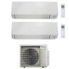 CONDIZIONATORE DAIKIN DUAL SPLIT PERFERA ALL SEASONS 15000+15000 BTU WIFI INVERTER 4MXM68A A+++