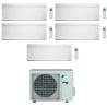 CONDIZIONATORE DAIKIN PENTA SPLIT STYLISH 5000+5000+7000+7000+18000 BTU BIANCO WIFI INVERTER 5MXM90A A+++