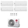 CONDIZIONATORE LG QUADRI SPLIT LIBERO SMART 7000+7000+7000+7000 BTU WIFI INVERTER MU4R27 A++