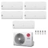 CONDIZIONATORE LG PENTA SPLIT LIBERO SMART 7000+7000+7000+7000+7000 BTU WIFI INVERTER MU5R30 A++