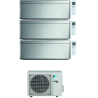 CONDIZIONATORE DAIKIN TRIAL SPLIT STYLISH 7000+15000+18000 BTU SILVER WIFI INVERTER 5MXM90A A+++