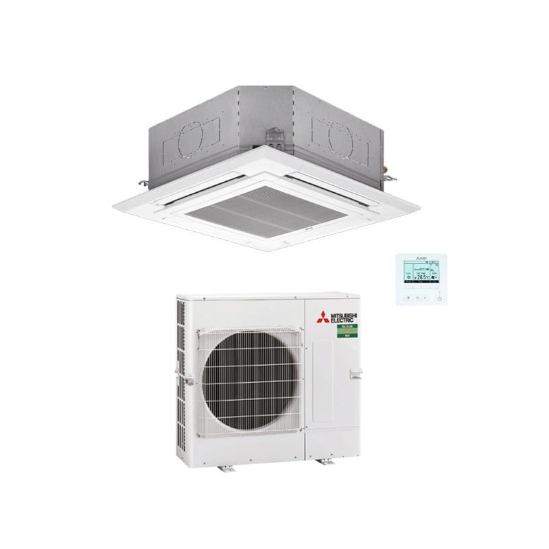 https:zetaidraulica.gumlet.io condizionatore mitsubishi cassetta a 4 vie 36000 btu monosplit inverter pla m100ea2 a