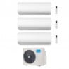 CONDIZIONATORE MIDEA TRIAL SPLIT XTREME PRO GREEN 9000+9000+18000 BTU WIFI INVERTER M4OE-28HFN8-Q A++