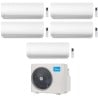 CONDIZIONATORE MIDEA PENTA SPLIT XTREME PRO GREEN 9000+9000+9000+9000+18000 BTU WIFI INVERTER M5OE-42HFN8-Q A++