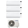 CONDIZIONATORE SAMSUNG TRIAL SPLIT CEBU S2 9000+12000+12000 BTU WIFI INVERTER AJ100TXJ5KG/EU A++