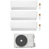 CONDIZIONATORE CLIVET TRIAL SPLIT EZCOOL 9000+9000+9000 BTU INVERTER MU2-Y 53M A++