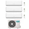 CONDIZIONATORE HISENSE TRIAL SPLIT HI-COMFORT 7000+7000+12000 BTU WIFI INVERTER 5AMW105U4RQC A++