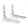 STAFFA PER CLIMATIZZATORE TECNOSYSTEMI IN PLASTICA SPIRIT XS100 KG 100 430X440X310 PER MONO - DUAL SPLIT