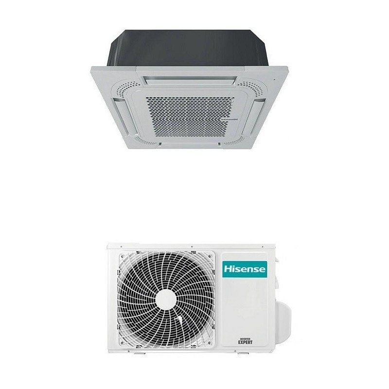 https:zetaidraulica.gumlet.io hisense condizionatore a cassetta 4 vie monosplit inverter gas r32 18000 btu a plus plus