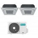 https:zetaidraulica.gumlet.io hisense condizionatore cassetta a 4 vie dual split inverter gas r32 90009000 btu 2amw42u4rra a plus plus