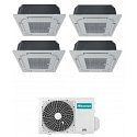 https:zetaidraulica.gumlet.io hisense condizionatore cassetta a 4 vie quadri split inverter gas r32 90009000900012000 btu