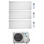 DAIKIN STYLISH CONDIZIONATORE TRIAL SPLIT 7000+12000+18000 BTU BIANCO GAS R-32 WI-FI INVERTER 3MXM68N A+++