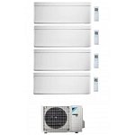 DAIKIN STYLISH CONDIZIONATORE QUADRI SPLIT 7000+12000+12000+18000 BTU BIANCO GAS R-32 WI-FI INVERTER 4MXM80N A+++