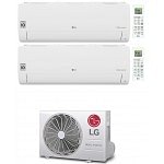 CONDIZIONATORE LG LIBERO SMART WIFI R32 DUAL SPLIT INVERTER 7000+7000 BTU MU2R15 A+++