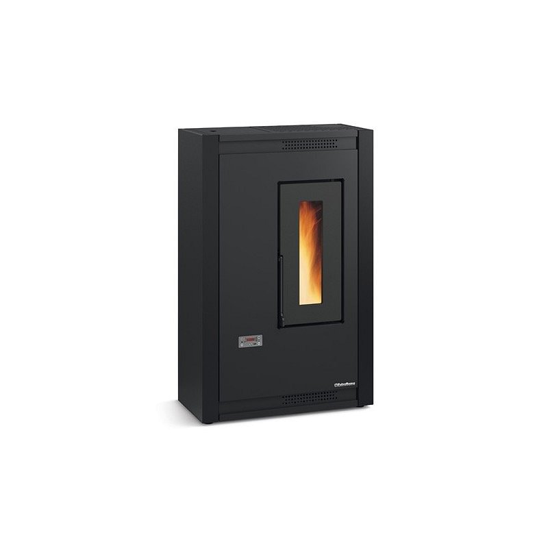 https:zetaidraulica.gumlet.io stufa a pellet la nordica extraflame luisella 44 kw in acciaio colore nero ad aria