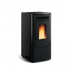 STUFA A PELLET LA NORDICA EXTRAFLAME KETTY 5.0 6,5 KW IN ACCIAIO COLORE NERO AD ARIA