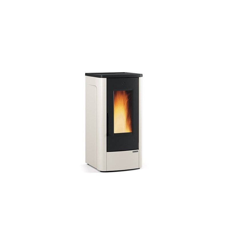 https:zetaidraulica.gumlet.io stufa a pellet la nordica extraflame dahiana 10 kw in acciaio e top in ghisa colore avorio ad aria