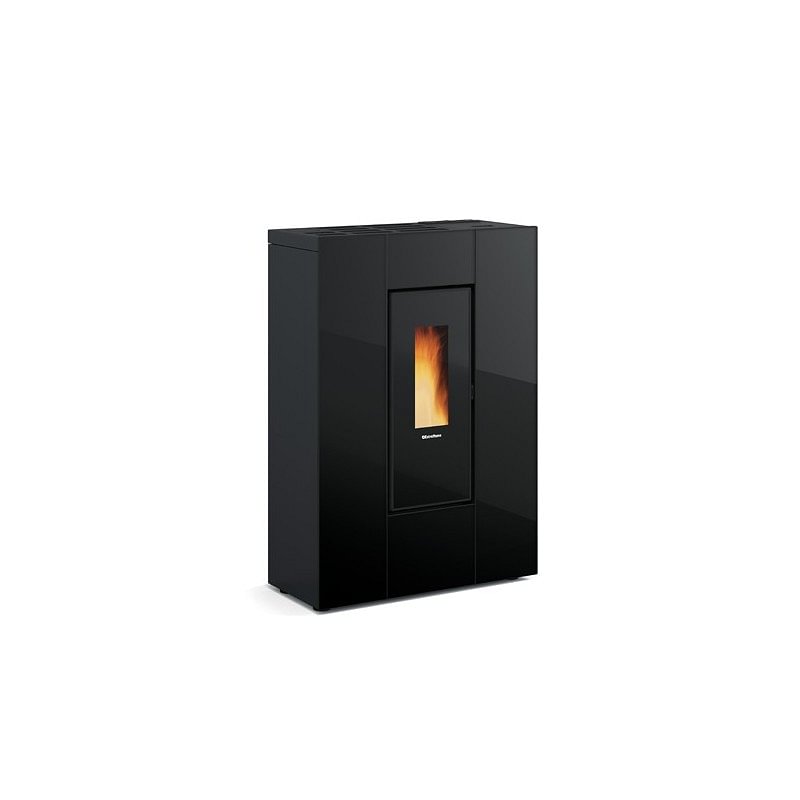 https:zetaidraulica.gumlet.io stufa a pellet la nordica extraflame marilena plus ad crystal 8 kw in vetro colore fume canalizzata ad aria 
