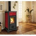 https:zetaidraulica.gumlet.io stufa a legna la nordica extraflame gemma 60 kw in maiolica colore bordeaux ad aria